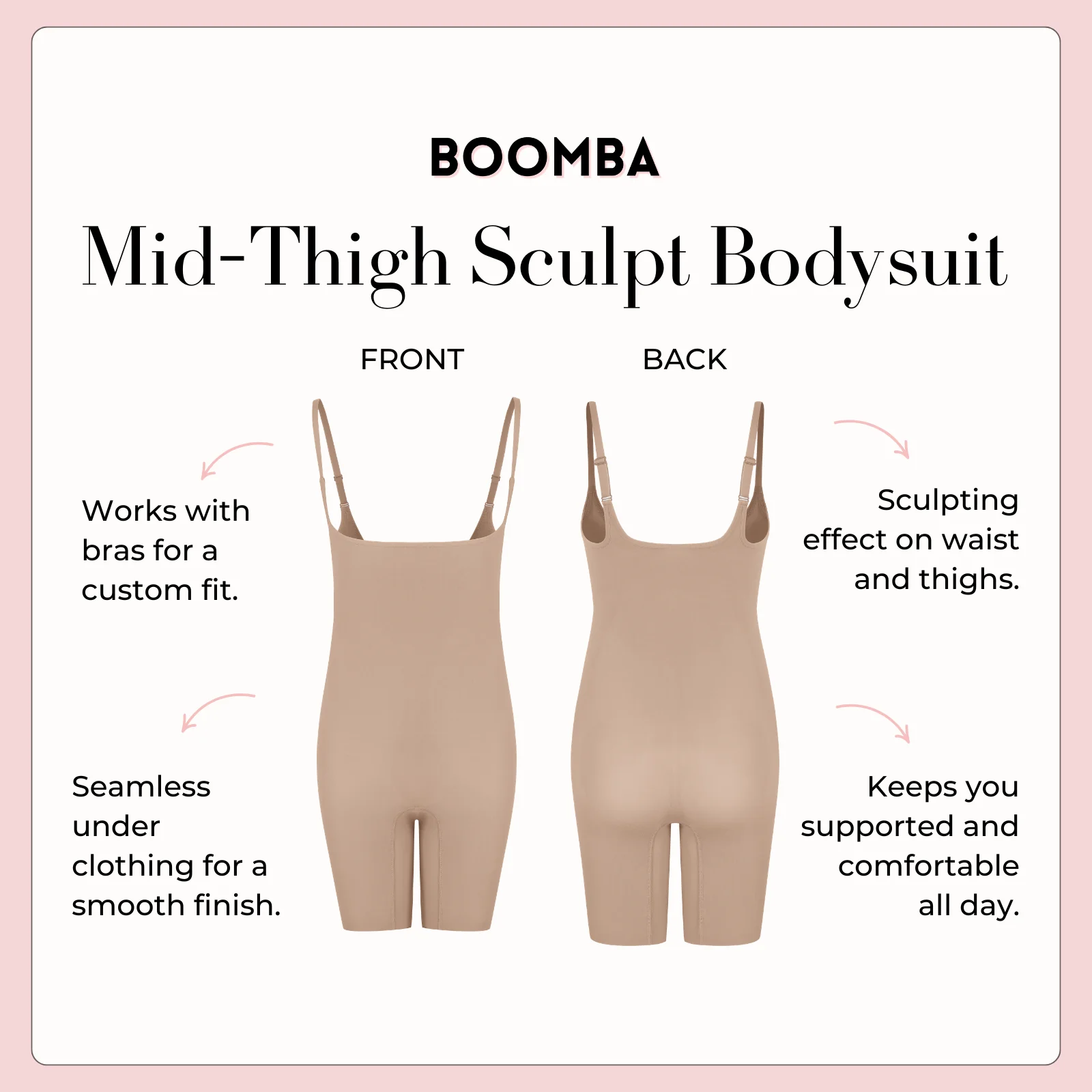 Mid-Thigh Sculpt Bodysuit - Image 23