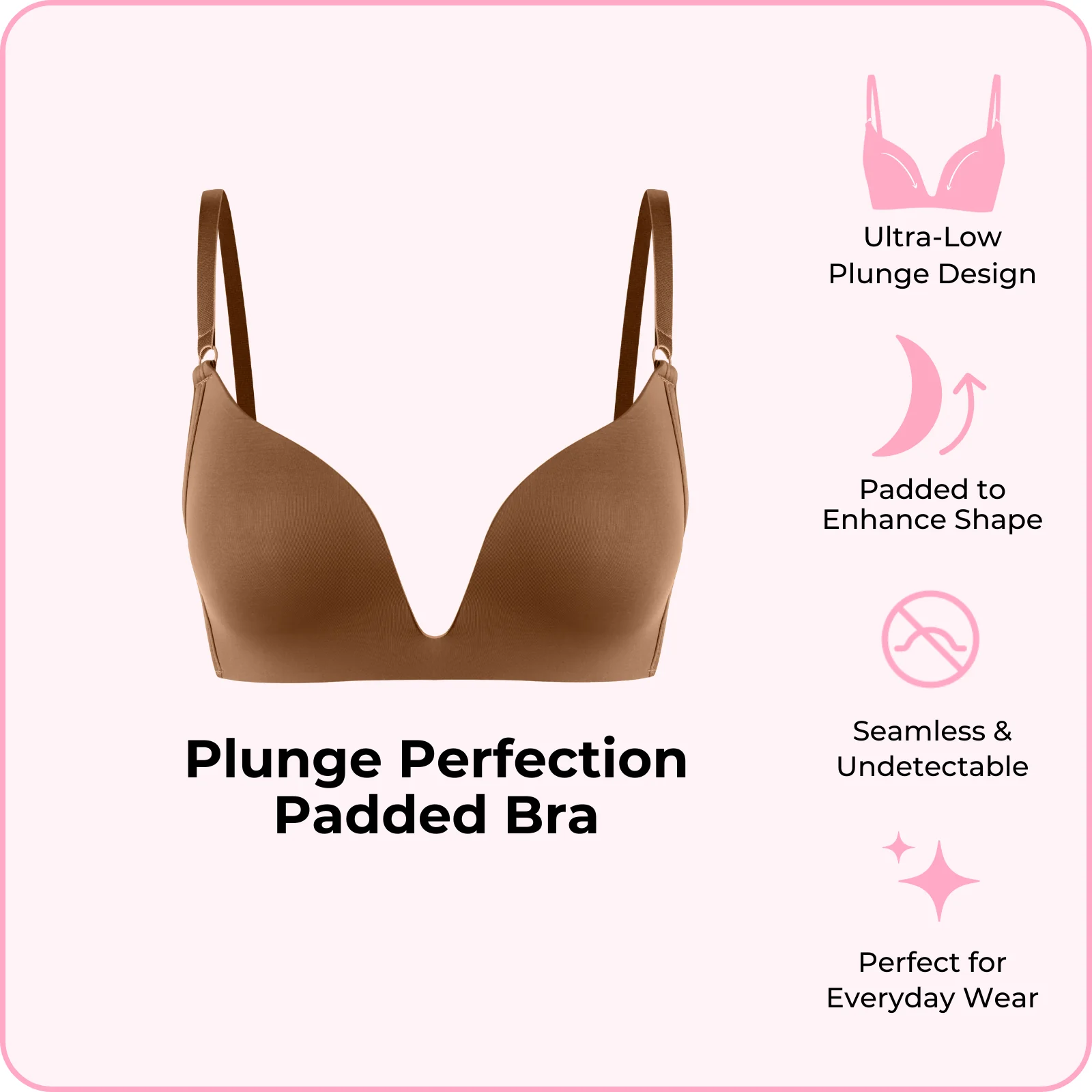 Plunge Perfection Padded Bra - Image 13